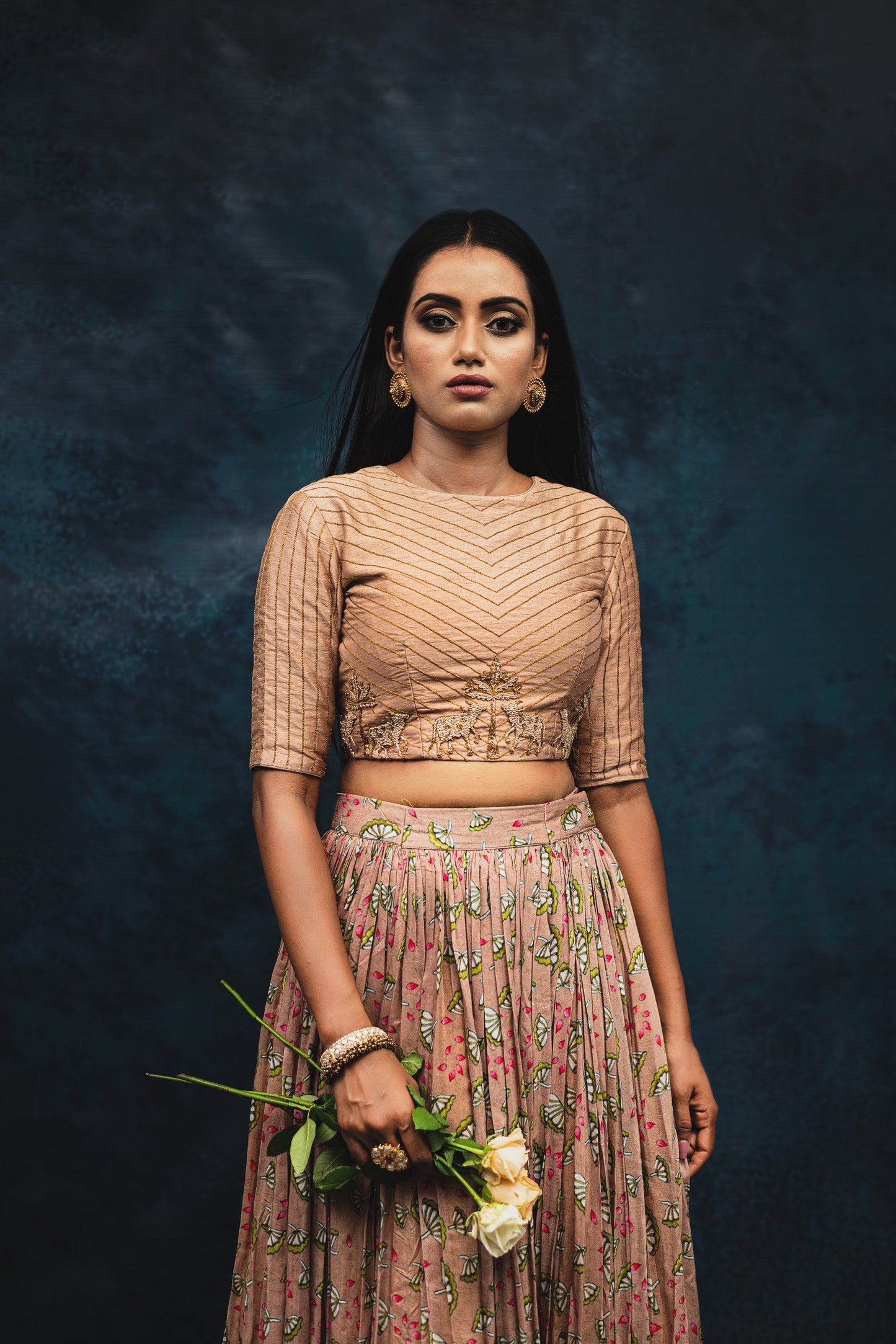 Indo Western Lehenga