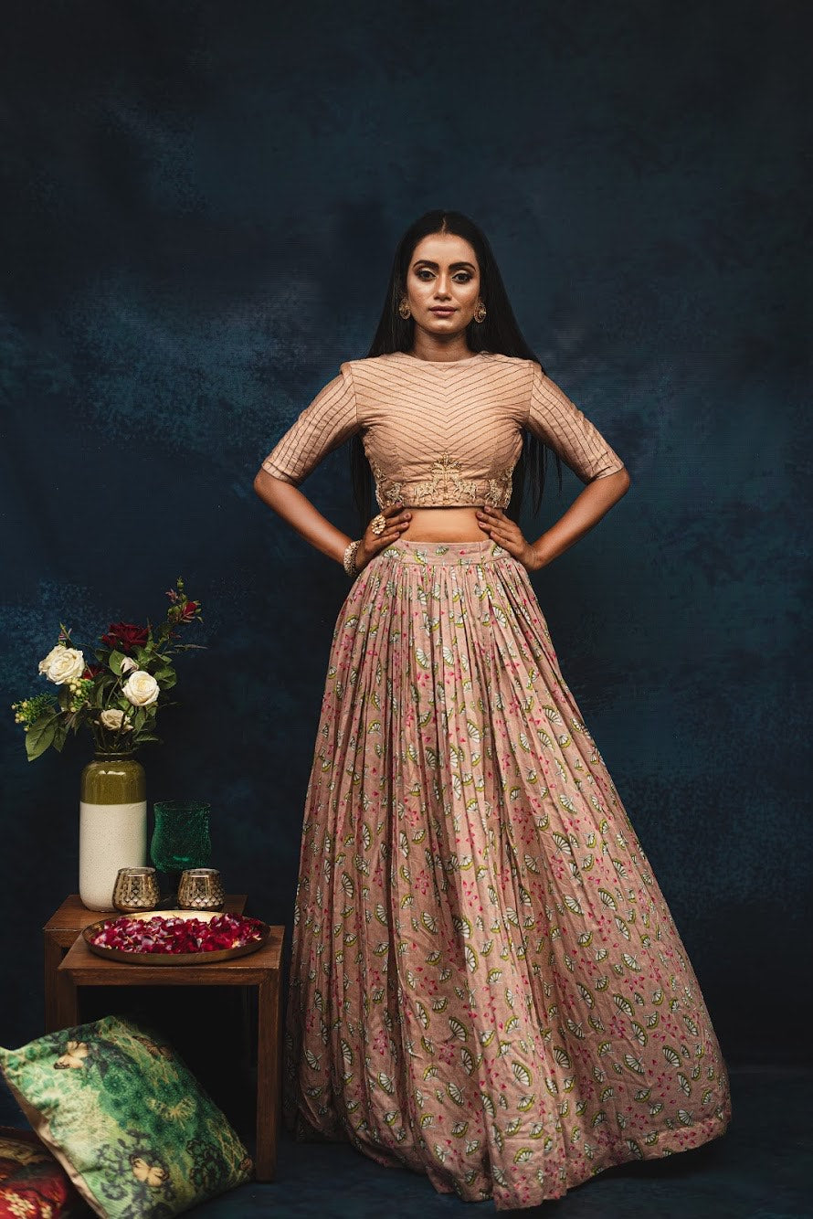 Lilac 2pcs Indo Western Outfit for Woman,lehenga Choli,trendy Indian Outfit,designer  Lehenga,mehendi Outfit,bridesmaid Dress,readywear Choli - Etsy